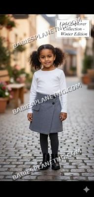 Ash Overlapping Skirt