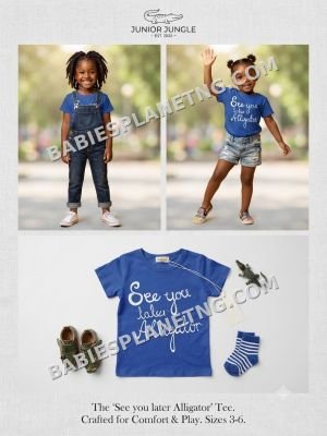 Junior Jungle See You Later Alligator Top