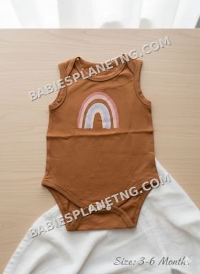 Sleeveless Baby Bodysuits