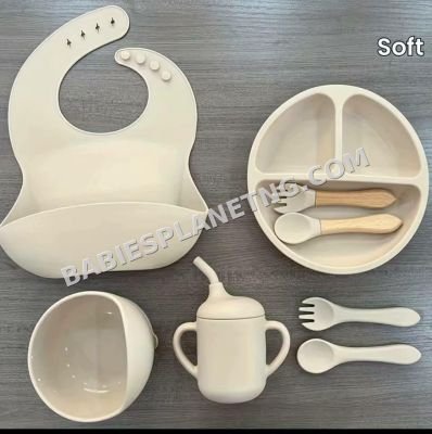Silicon Feeding Set For Toddlers