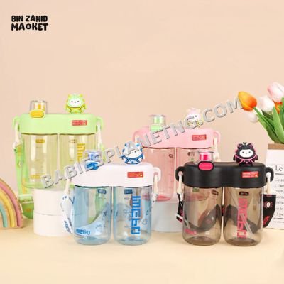 Cartoon Double Sided Water Bottles