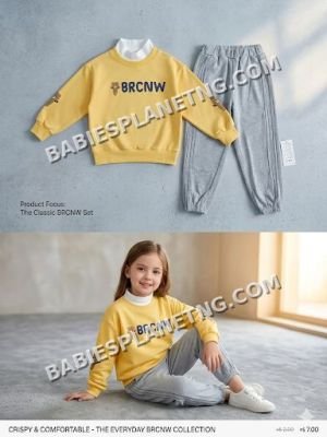 Toddler BRCNW Graphic Sweatshirt and Pants Set/two piece