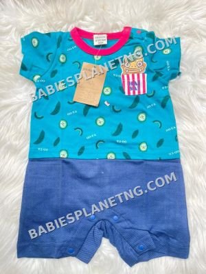 Infant Popcorn Character Romper