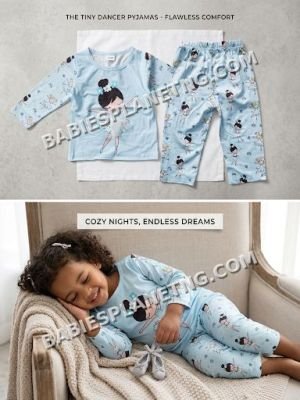 Ballerina Themed Kids Pyjama Set