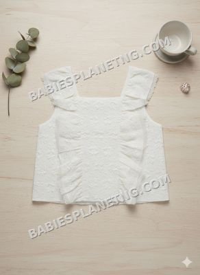 fashionable cream blouse