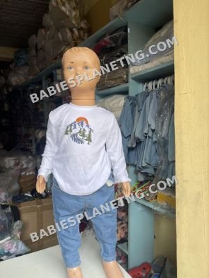 Fitted jeans trouser