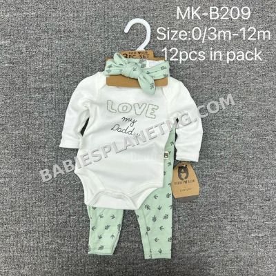 Baby girl 3-piece set