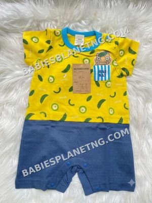 Infant Casual Fruit Design Romper