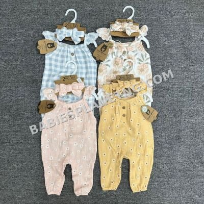 Baby girl dungarees