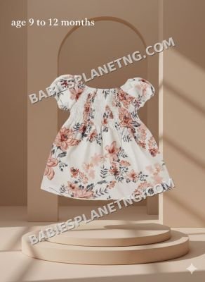half smoked floral top