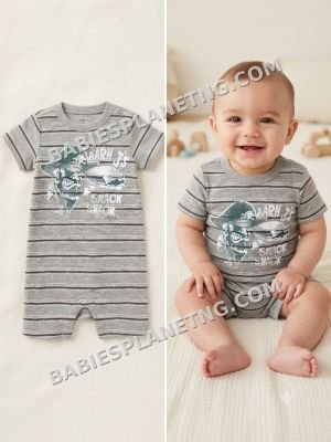 Baby Unisex Snack Theme Rumper