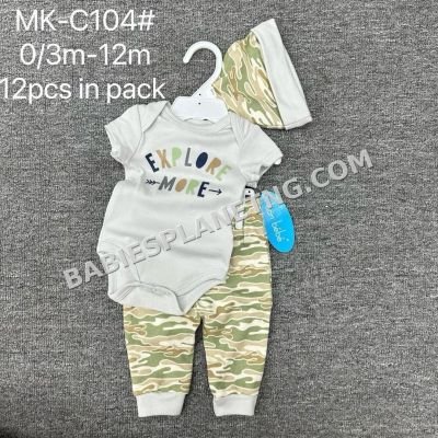 3pieces Bon bébé baby boy's outfit.
