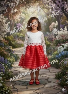 Crochet Lace Long Sleeve Dress