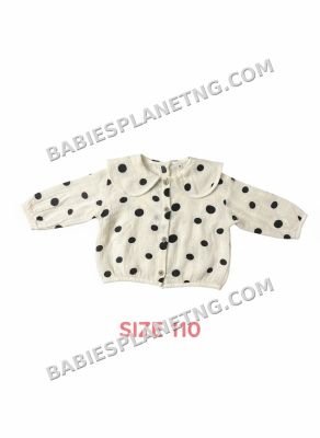 polka dot top 4-5 years
