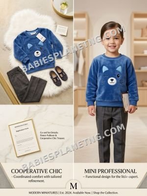 Cat design sweat top