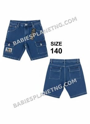 denim cargo short 8-10 yrs