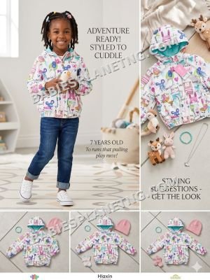 Childrens Fun Print Jacket