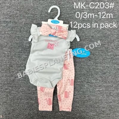 Baby girl 3-piece set