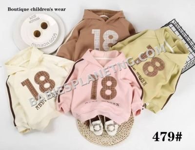 Children's Hoodie long-sleeved distressed sweatshirts
