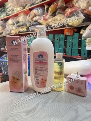 Mother's Dreams Gentle Cleansing Baby Bath set