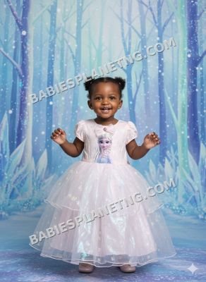 Frozen Elsa Disney Princess Girl Dress