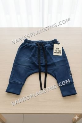 diagonal baggy pants