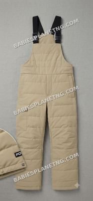 Kids Quilted Suspenders Dungarees