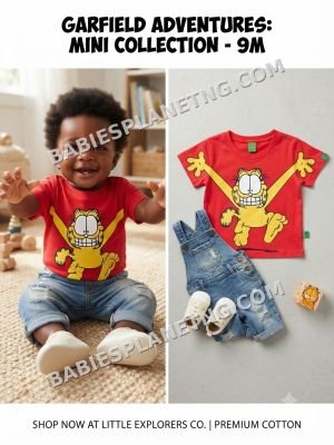 Little Boy Garfield Adventures T-Shirt/top