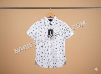 Quiksilver short-sleeve button down shirt .004