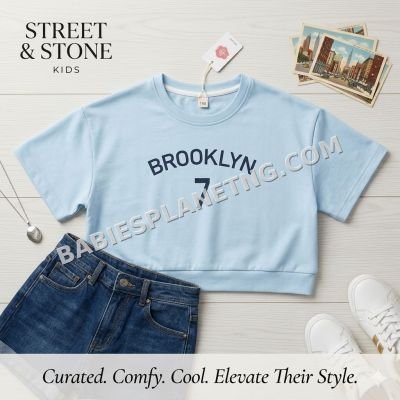 Brooklyn Crop Tee