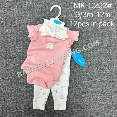 Baby girl 3-piece set