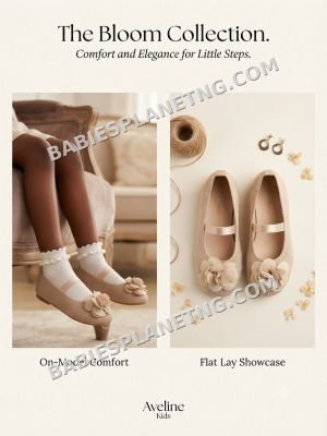 Toddler Girls' Flower Decor Shoes