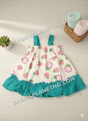 pineapple print dress