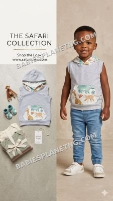 Kids Sleeveless Animal Print Top
