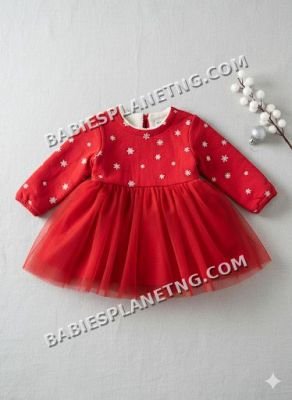 Red Baby Dress 0 - 3