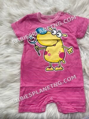 Cartoon Character Baby Romper for Girls