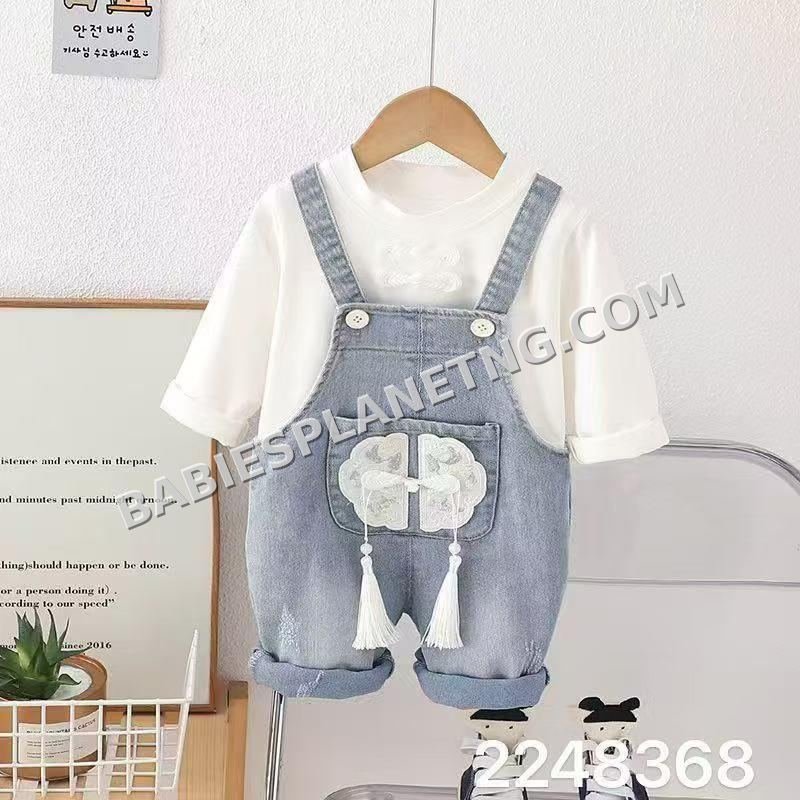 Baby Denim Dungarees
