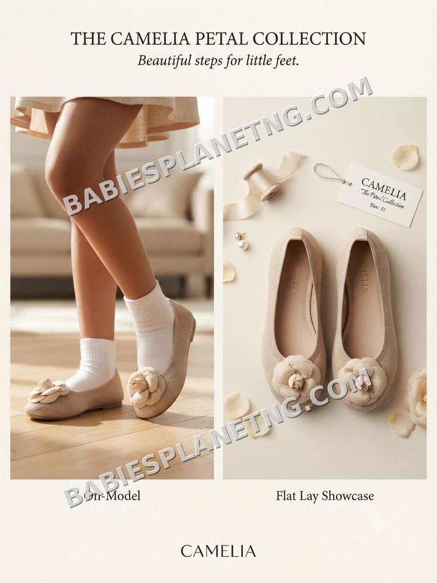 Kids' Soft Petal Flat Shoes