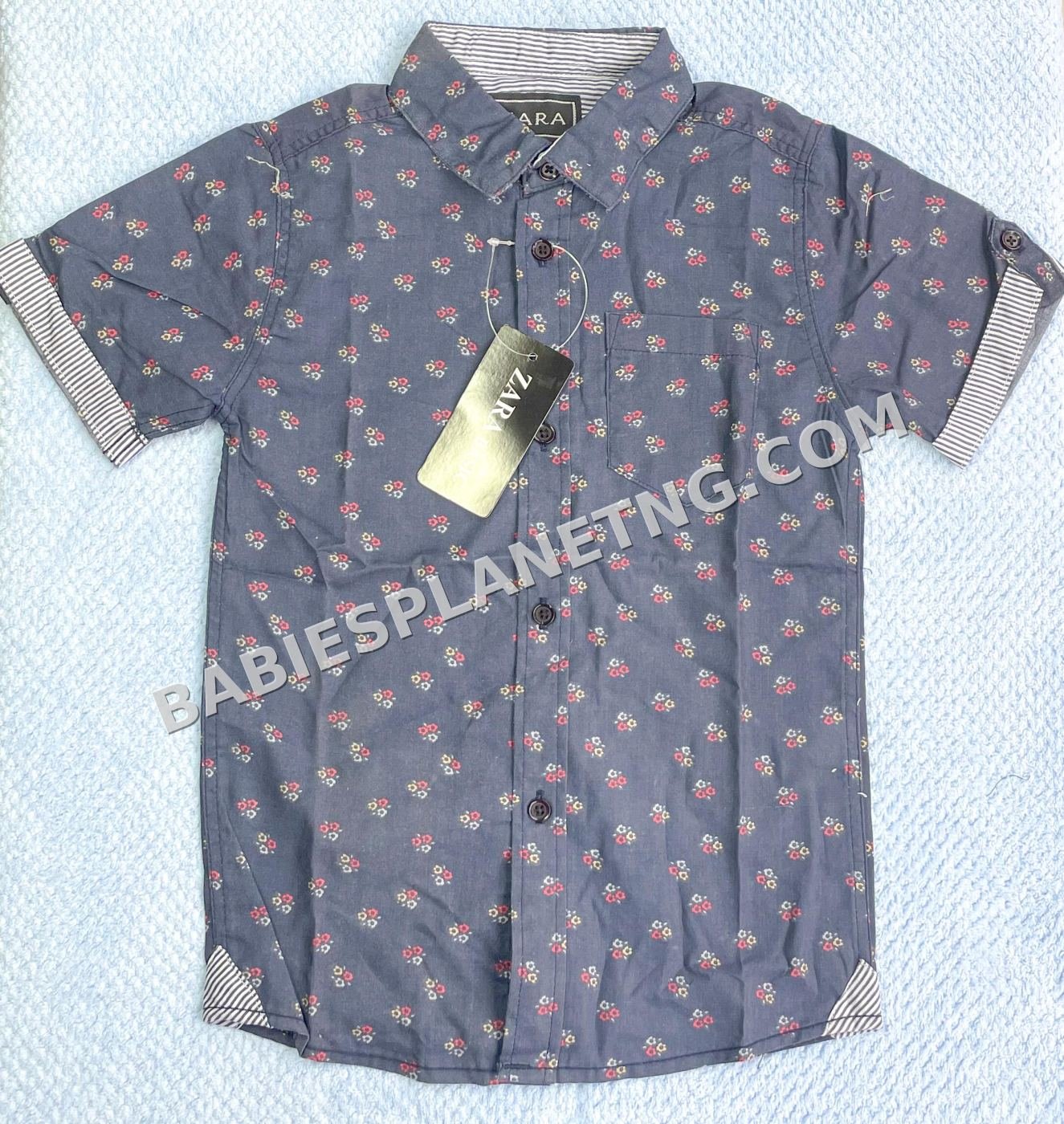 Levi's Boys Classic 1 Pocket Short Sleeve Button Up Shirt Button Down Shirt