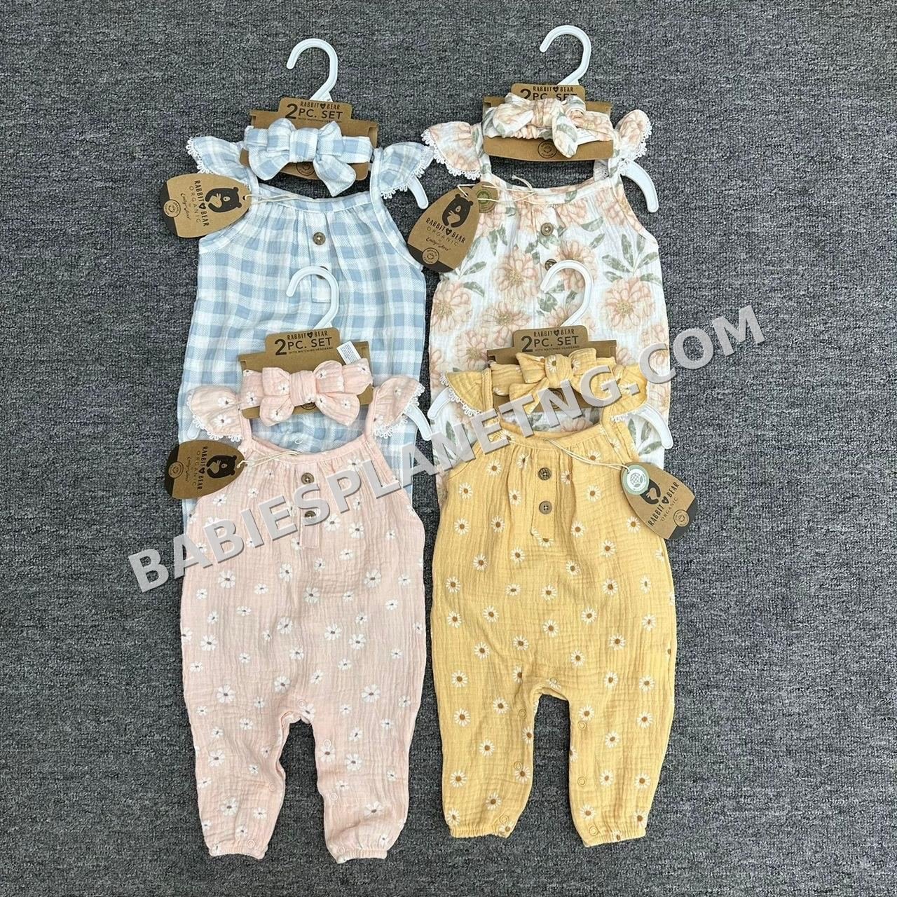 Baby girl dungarees