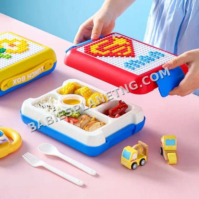 Creative DIY Brick Lunch Box For Kids