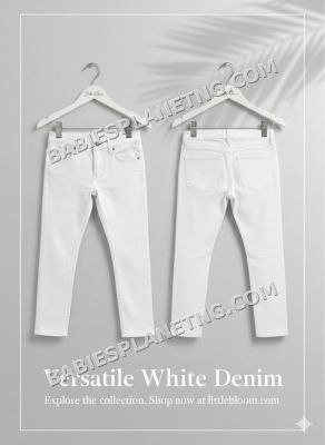 white Denim jean