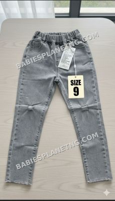 distressed denim jeans size 9