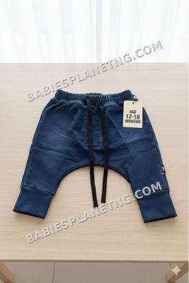 diagonal baggy pants