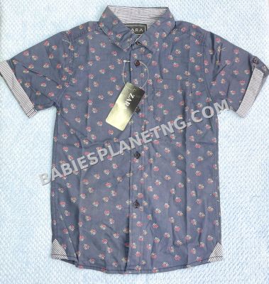 Levi's Boys Classic 1 Pocket Short Sleeve Button Up Shirt Button Down Shirt
