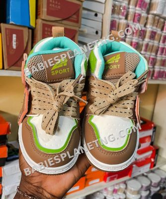 Brown Ankle Sneakers