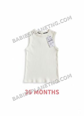 stretchy white top 36 months