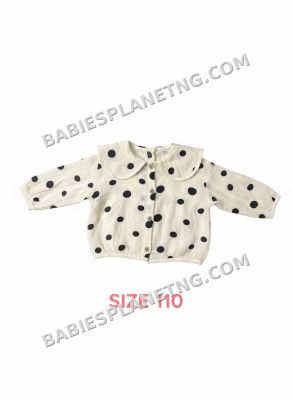 polka dot top 4-5 years