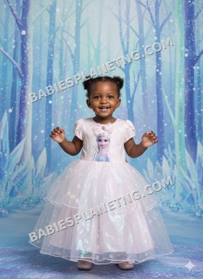 Frozen Elsa Disney Princess Girl Dress