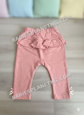 fashionable pink trousers 12-18 months